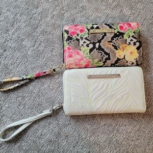 2 Betsey Johnson wallets